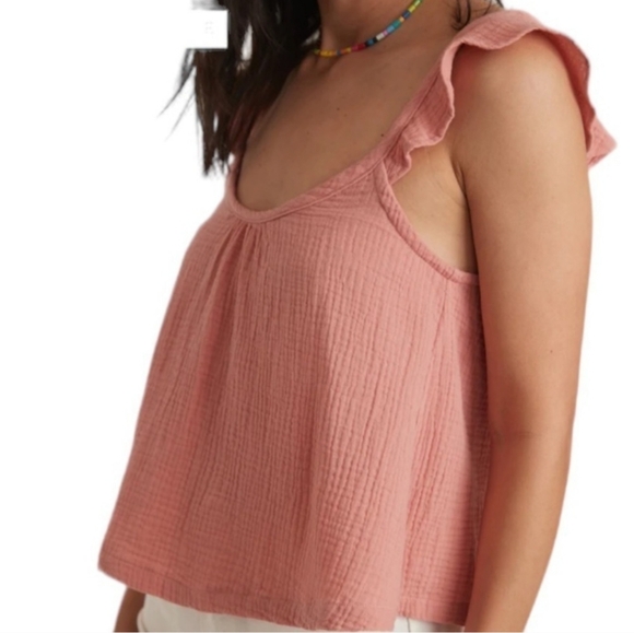 NWT Marine LayerJude Flutter Tank Top Size XL - Picture 6 of 7